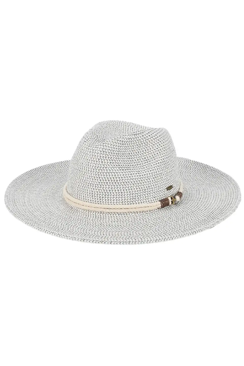 Anchor Rope Trim Band Wide Brim Sun Hat