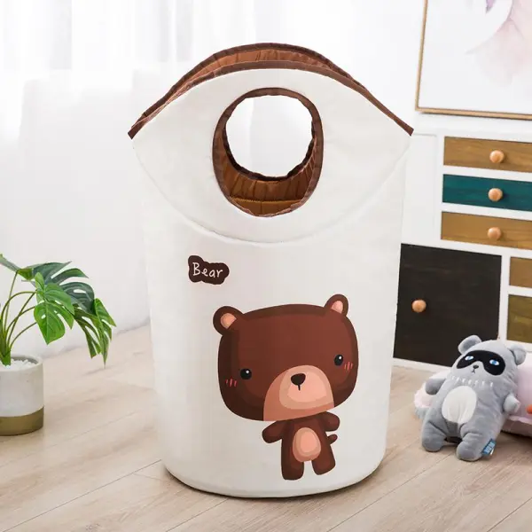 Organized Polyester Fabric  Laundry Basket