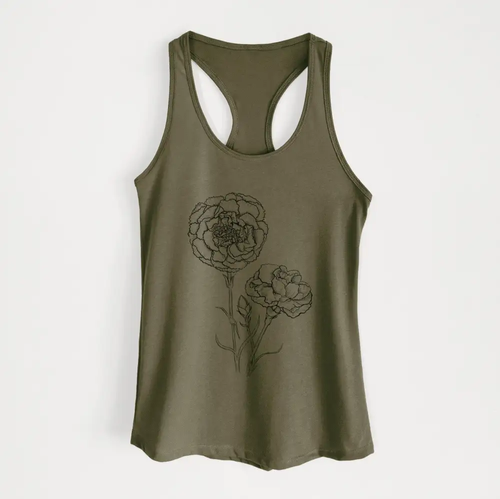 Carnations - Dianthus Caryophyllus Tank Top