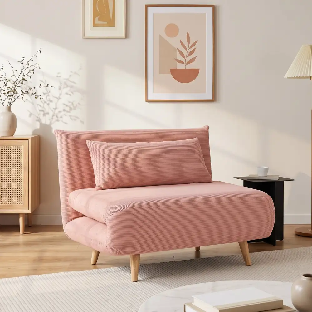 Clean Line Fold Out Sofa Bed