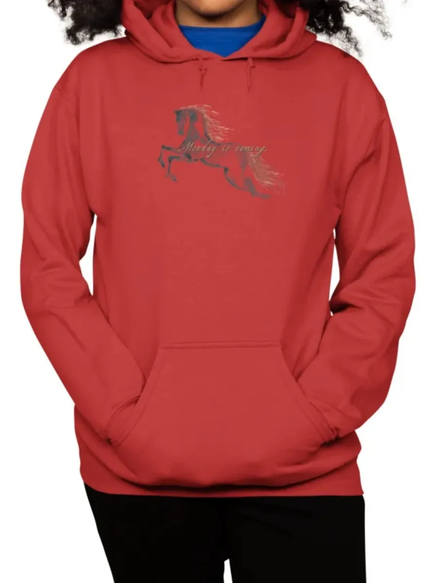 Vintage Running Horse Hoodie