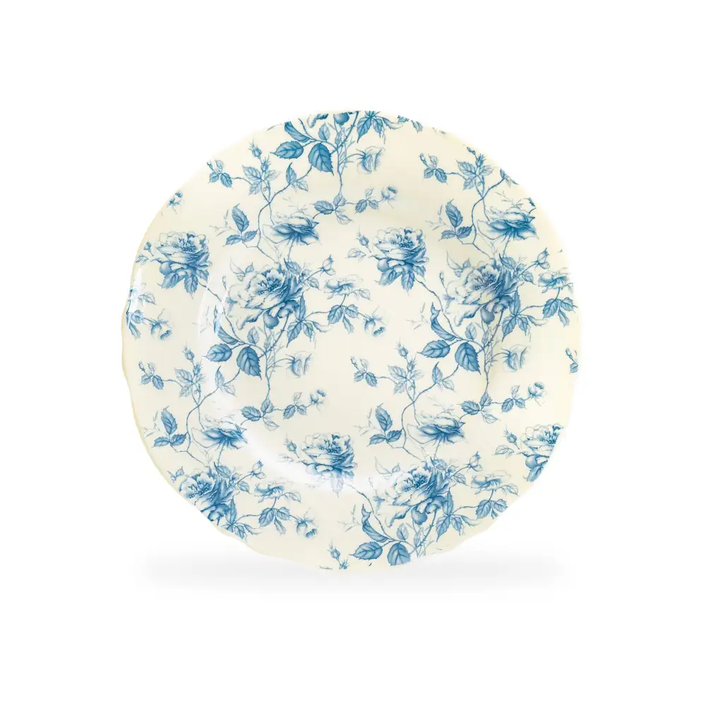 Rose Toile Porcelain Dessert Plate