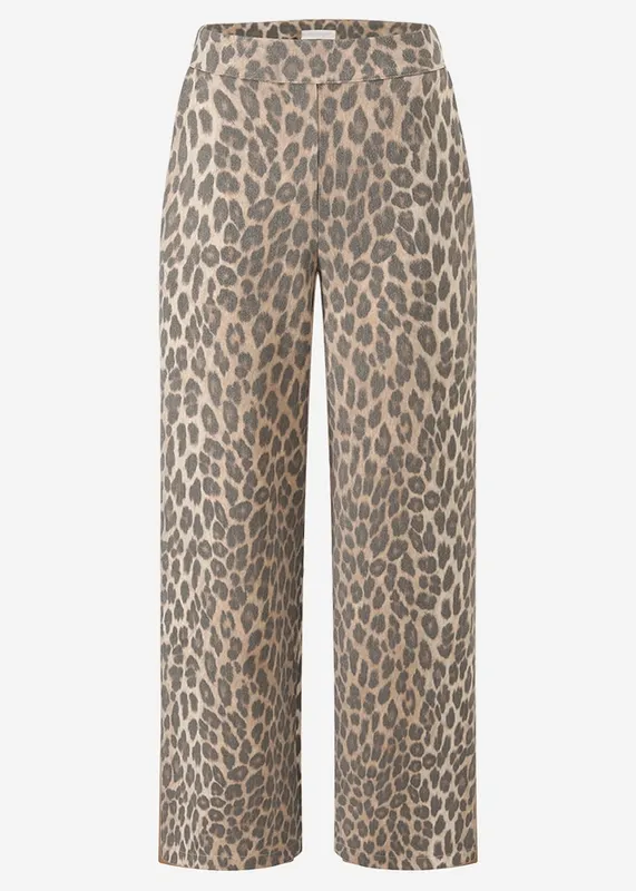 Brown Animal Everyday Pants
