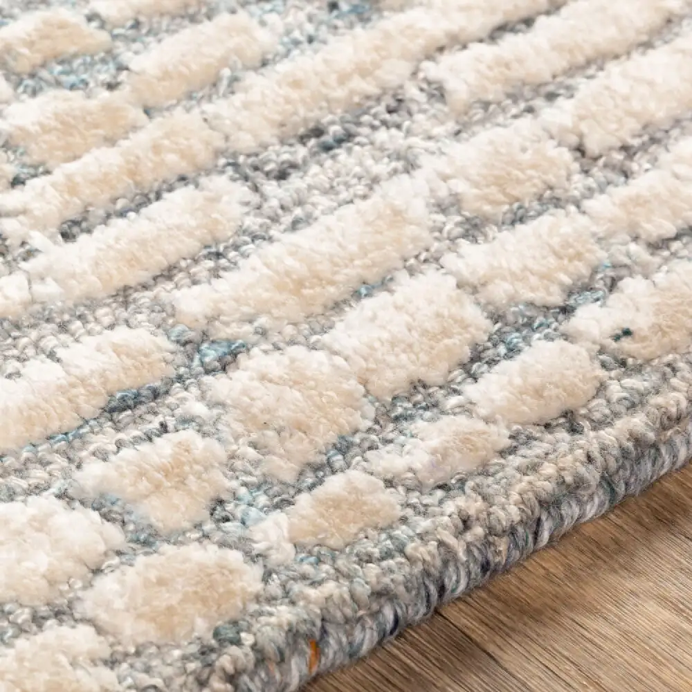 Hand-Tufted Viscose Blend Carpet