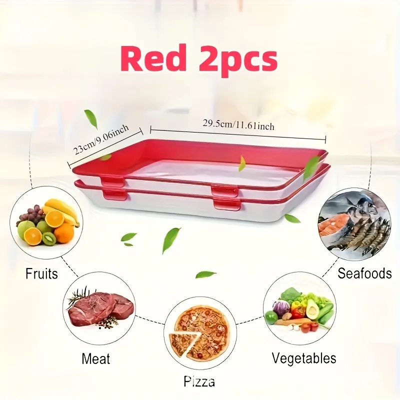 Durable Multi-Piece Defrosting Tray, Kitchen Essential for Efficient Meat and Vegetable Thawing