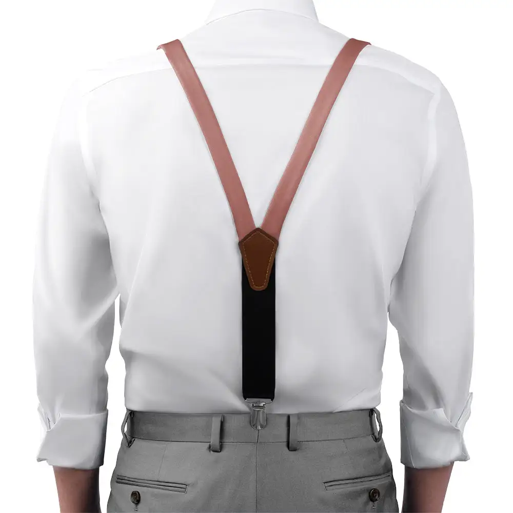 Classic Streamlined Wedding Suspenders