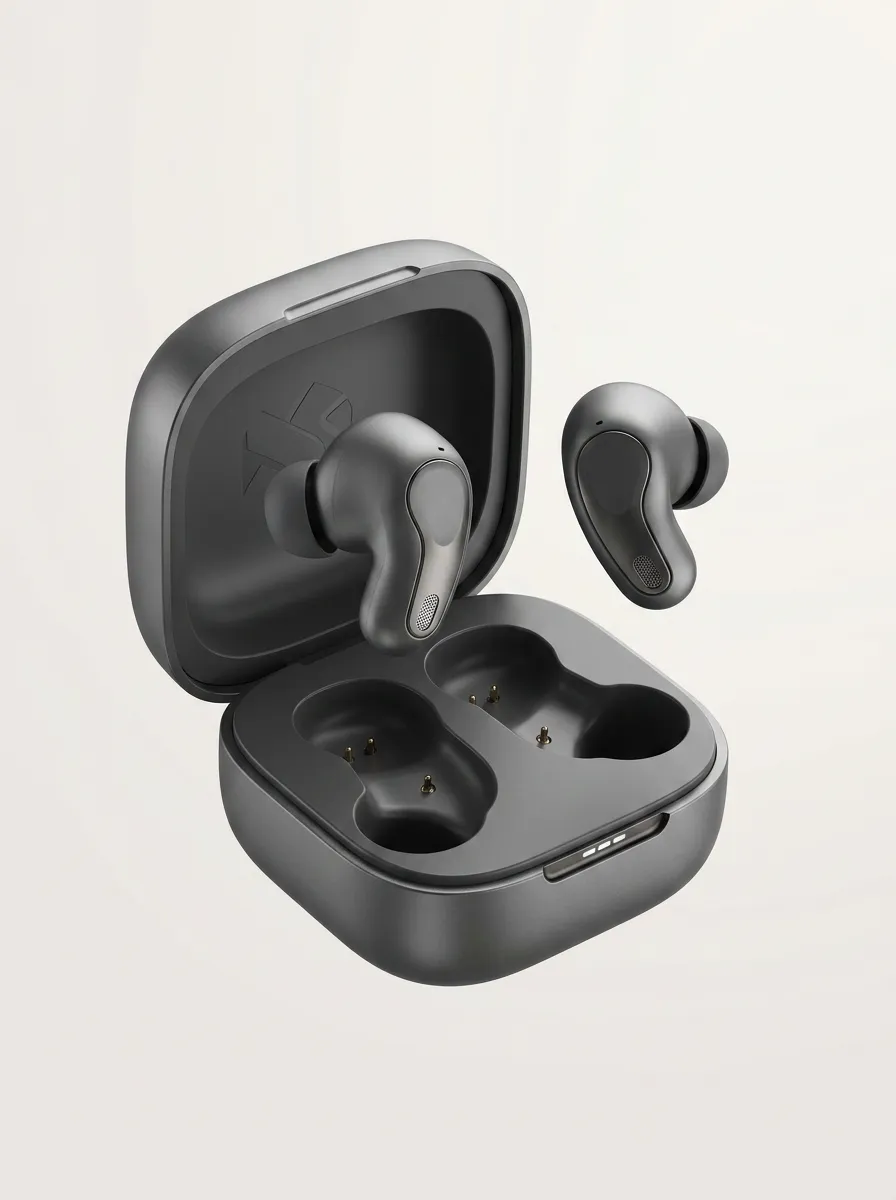 Compact Wireless Earbuds with Charging Case