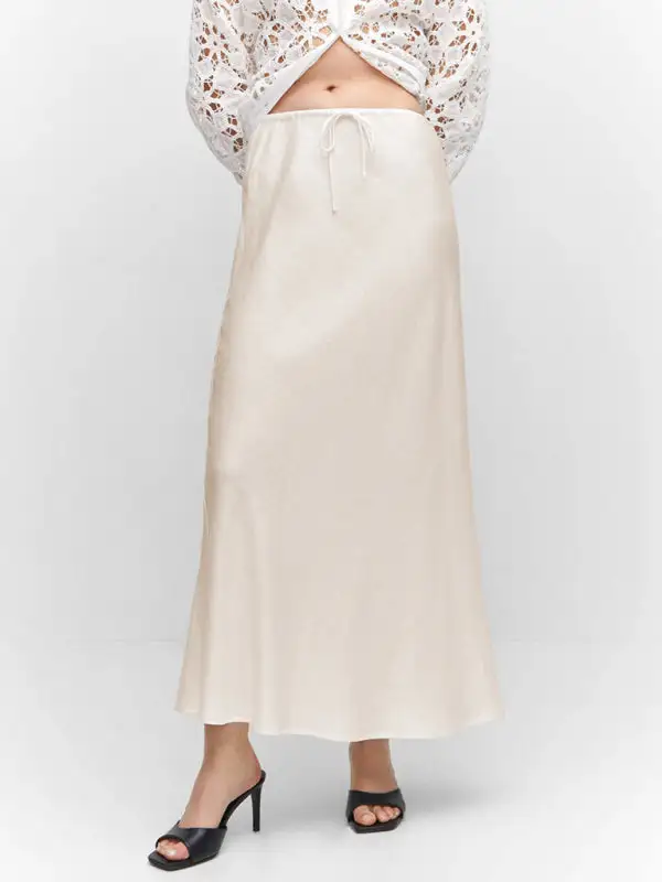 Fluid Airy Halter Skirt