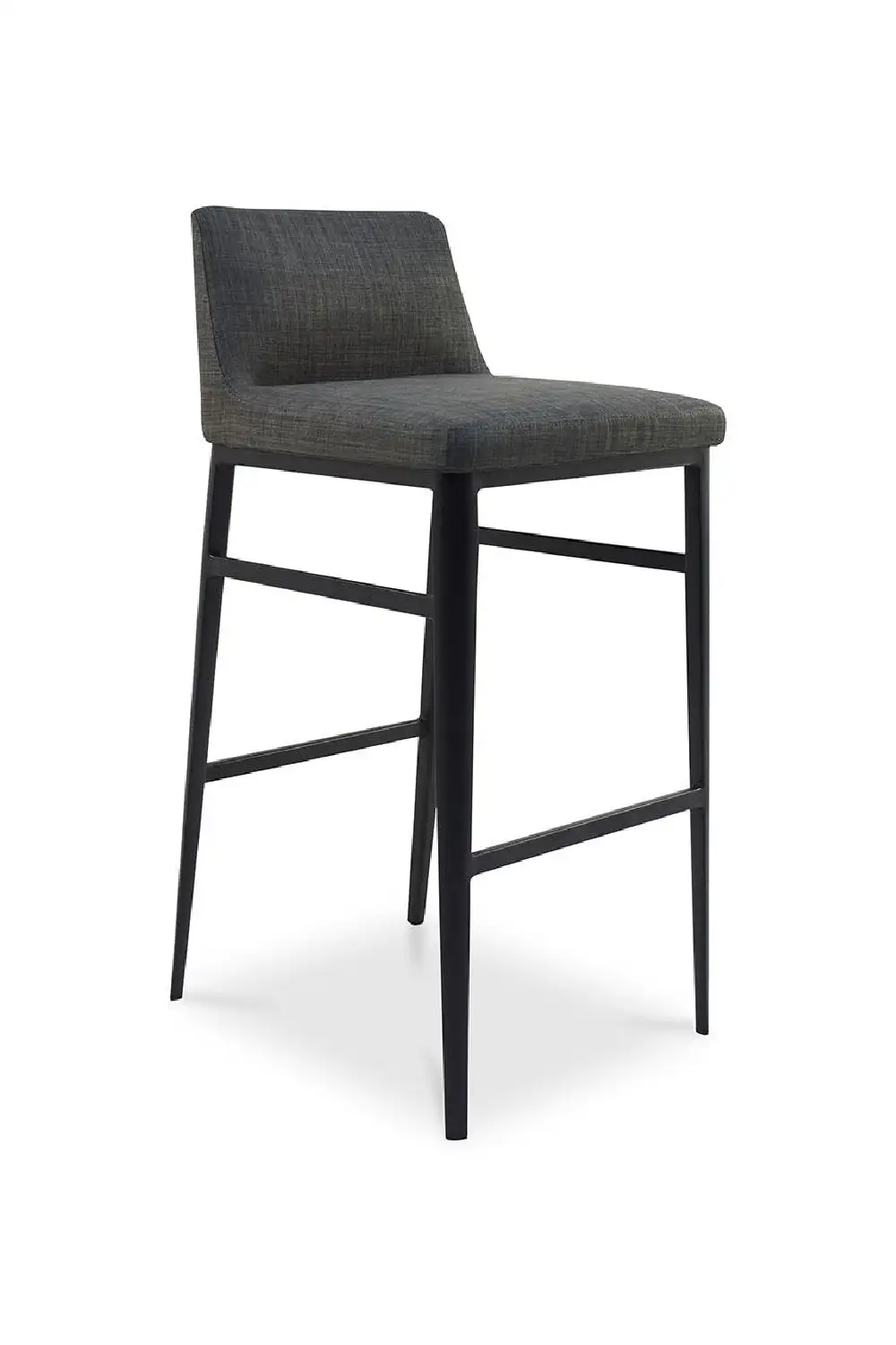 Contemporary Fabric Bar Stool