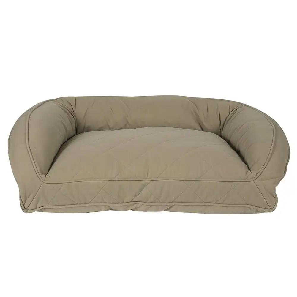 Bolster Quilted Playful Simple Pet Bed