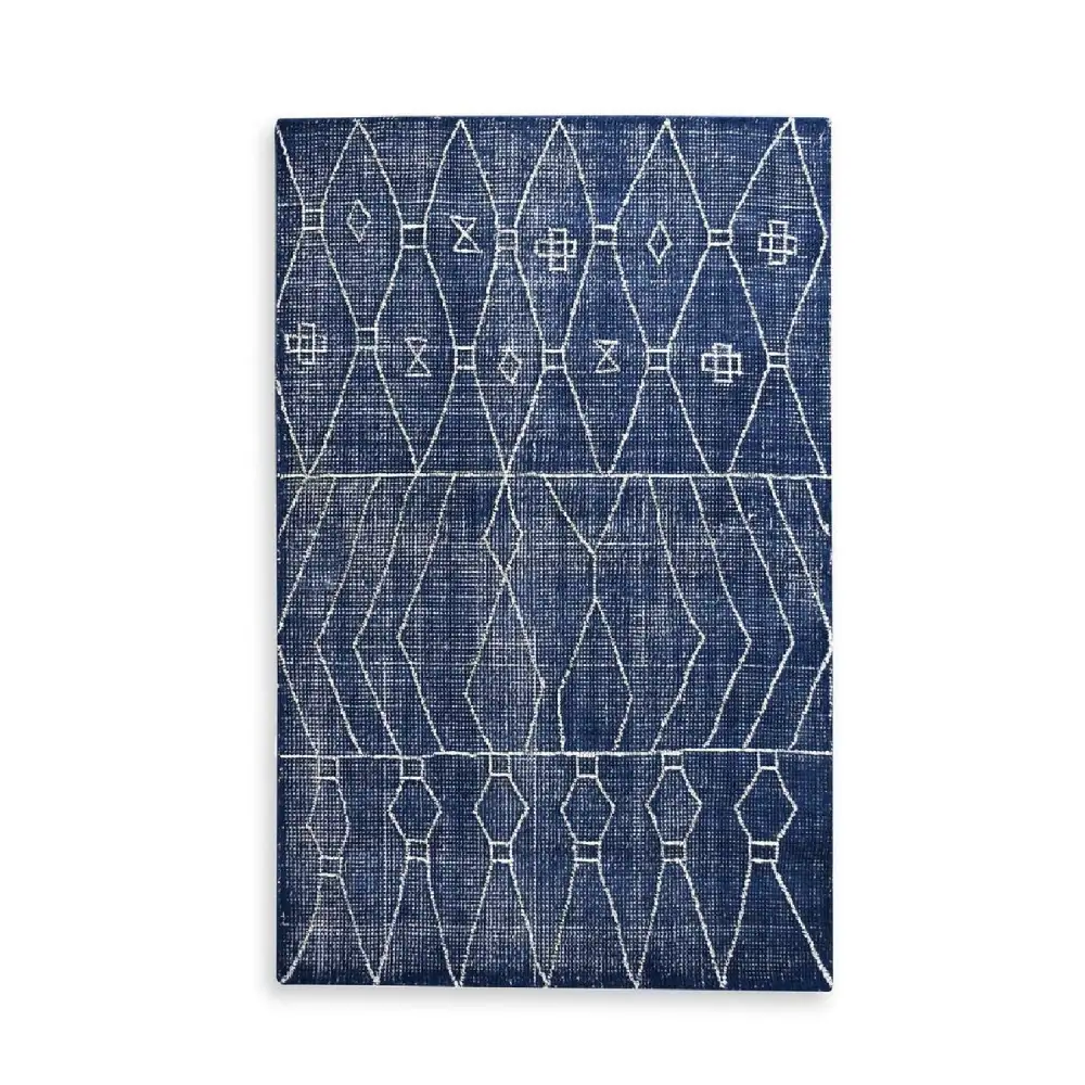 Tribal Patterned Wool Rug