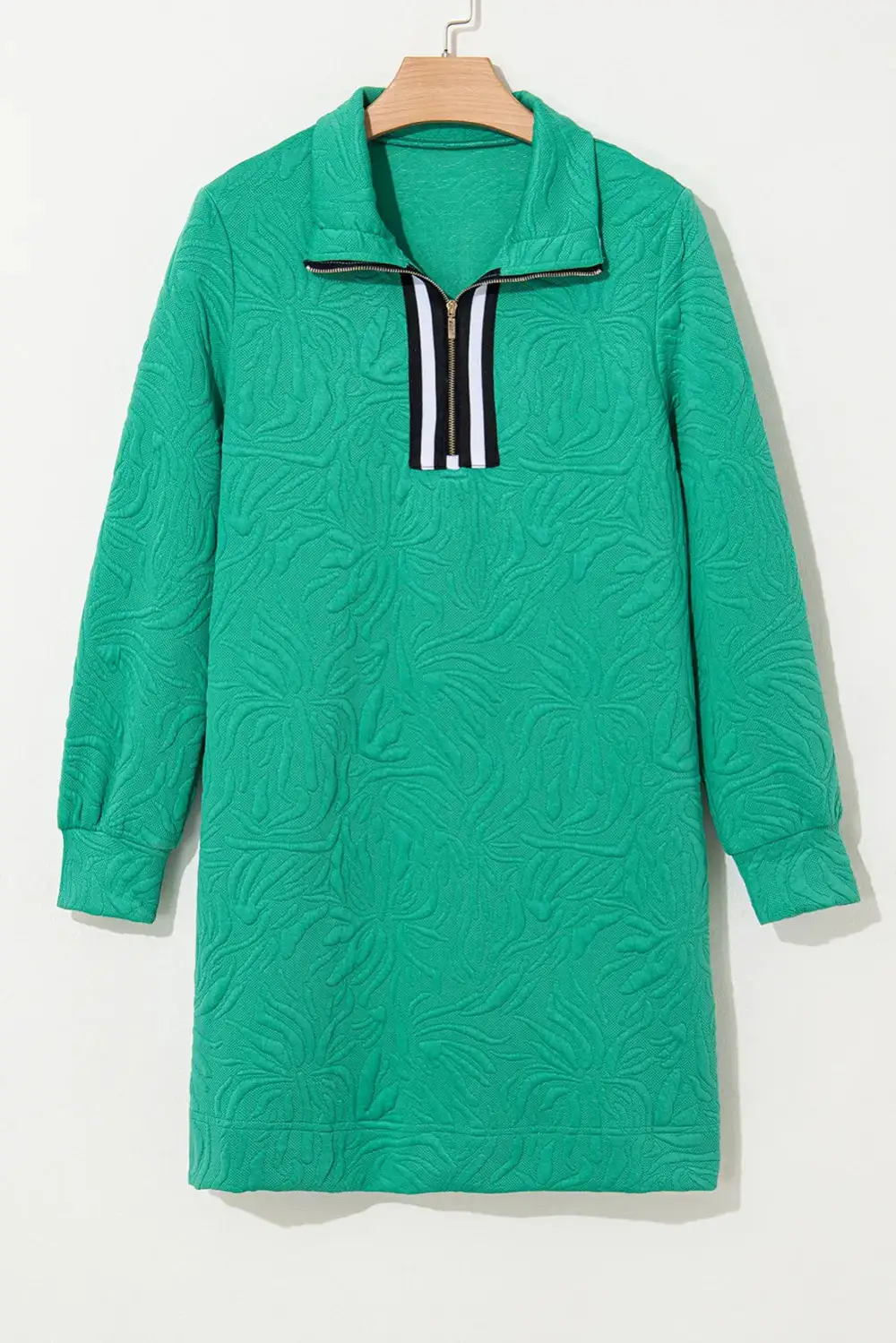 Modern Long-Sleeve Mini Dress