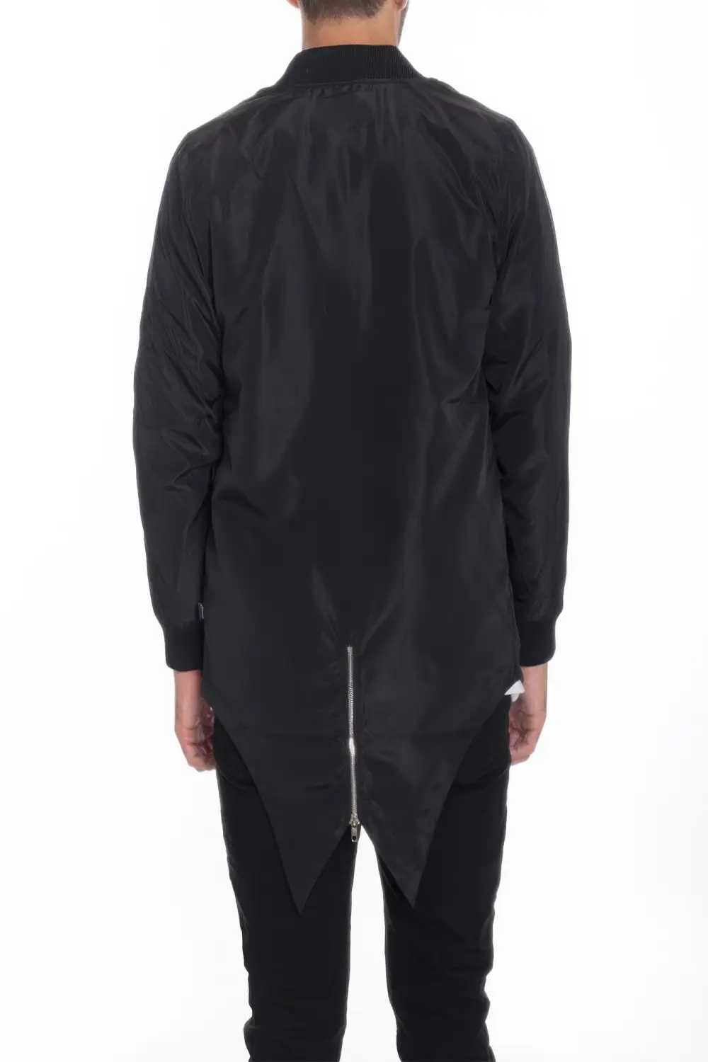 Men's Casual Windbreaker Satin Jacket
