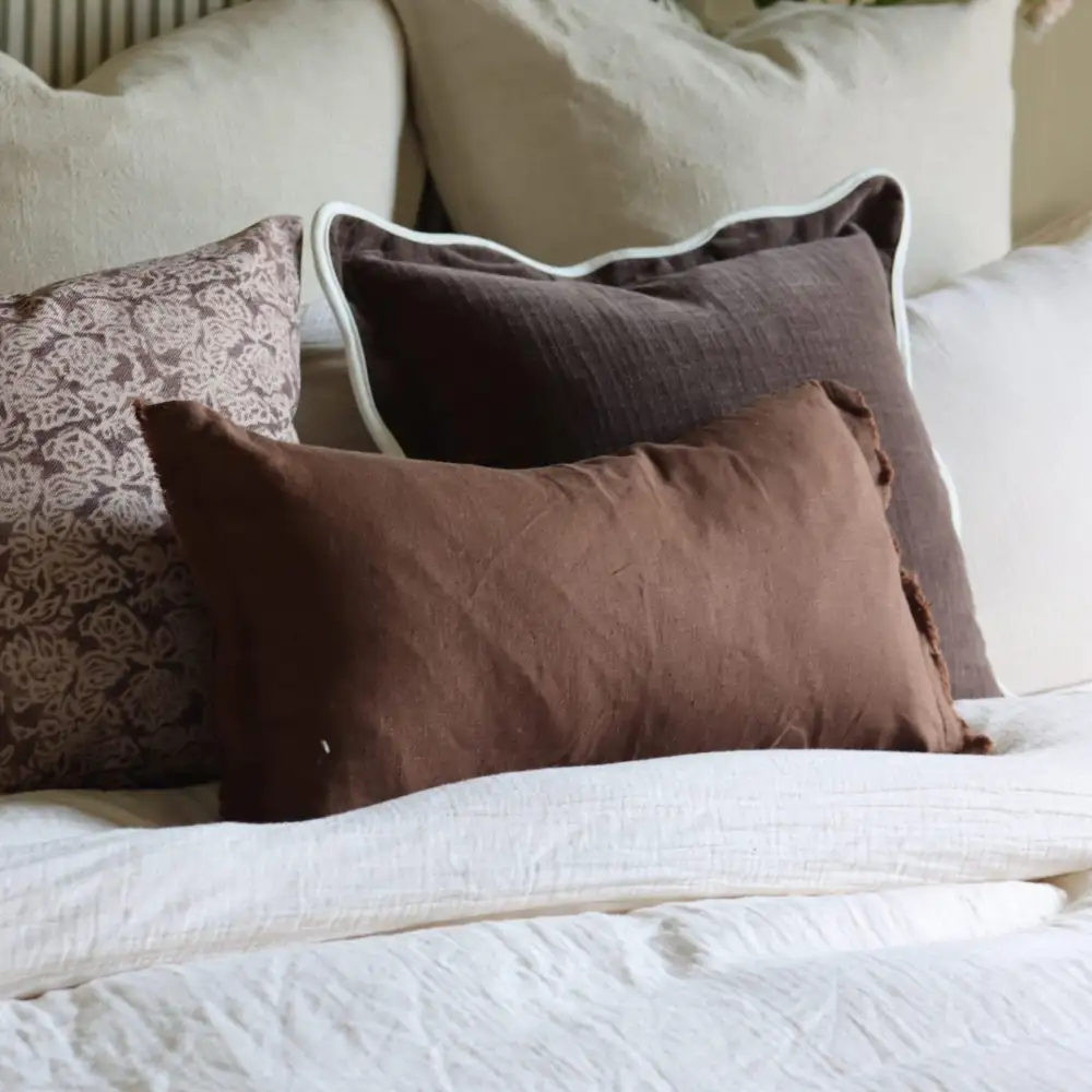 Decorative Linen Accent Cushion