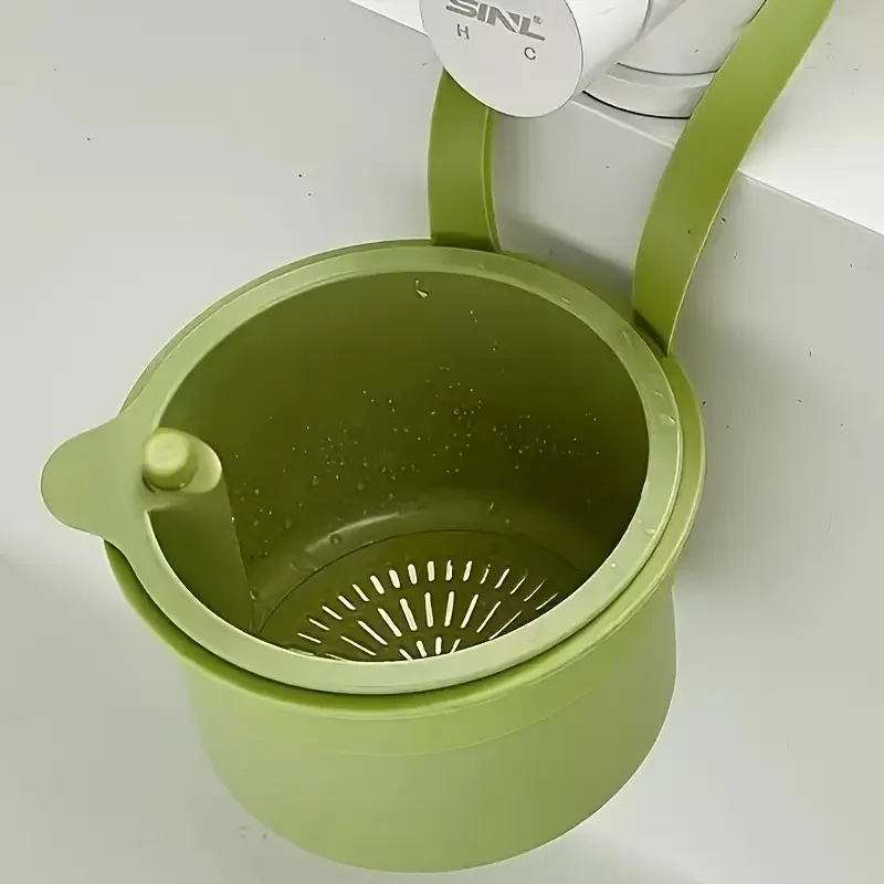 Install The Sink Filter Basket On The Automatic Tilting Faucet