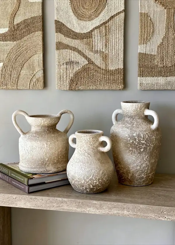 Rustic Terracotta Vase Small
