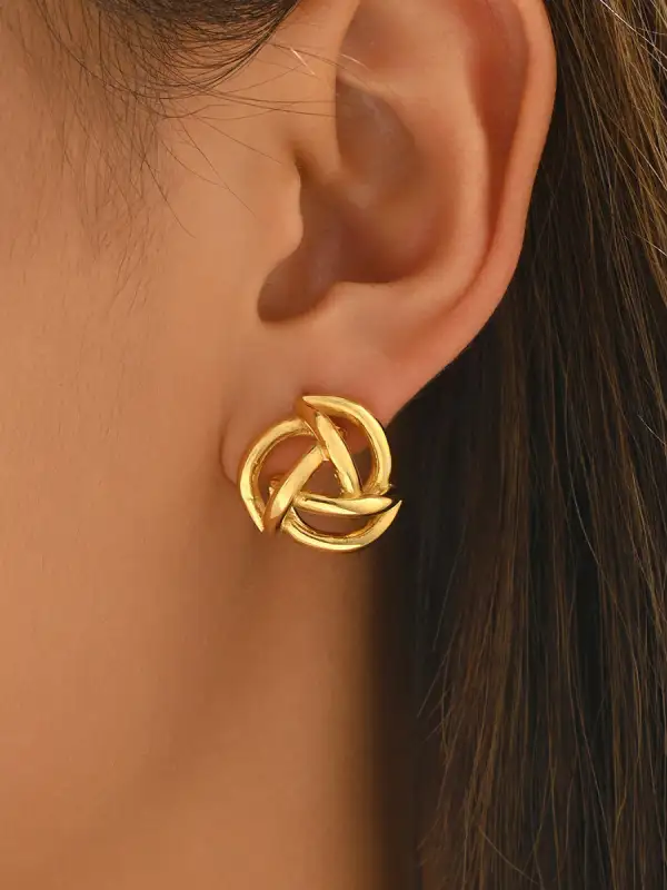 Radiant Petal Accent Earrings