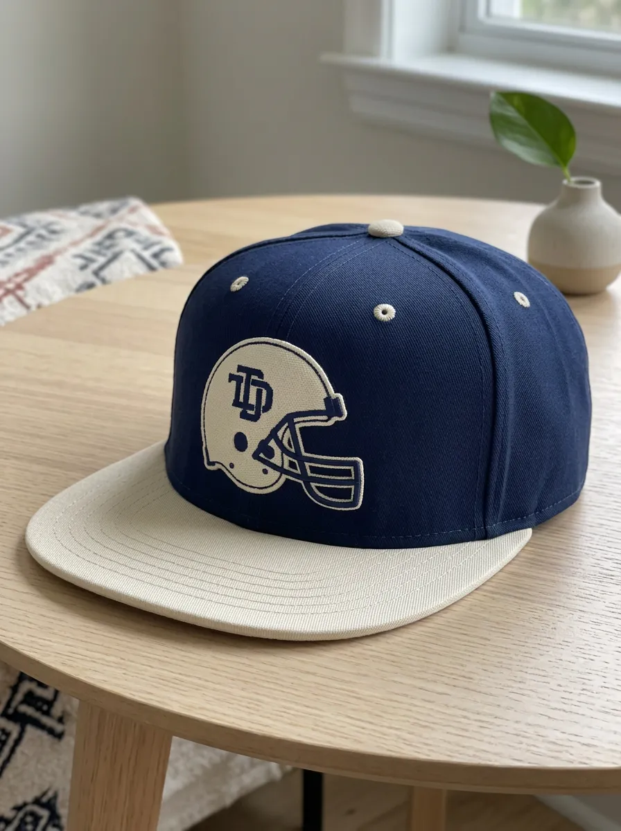 Unisex Football Fan TD Helmet Embroidered Snapback Hat