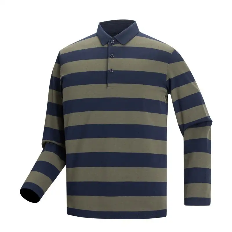 Men's Regular-Fit Long-Sleeve Polo Shirt