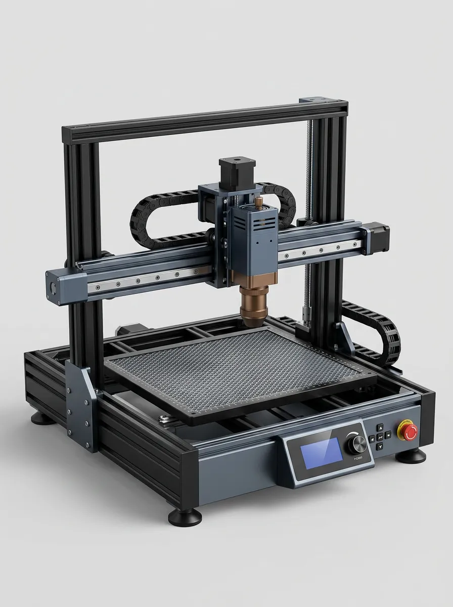 Desktop Laser Cutting and Engraving Machine for Maker Workshop Use