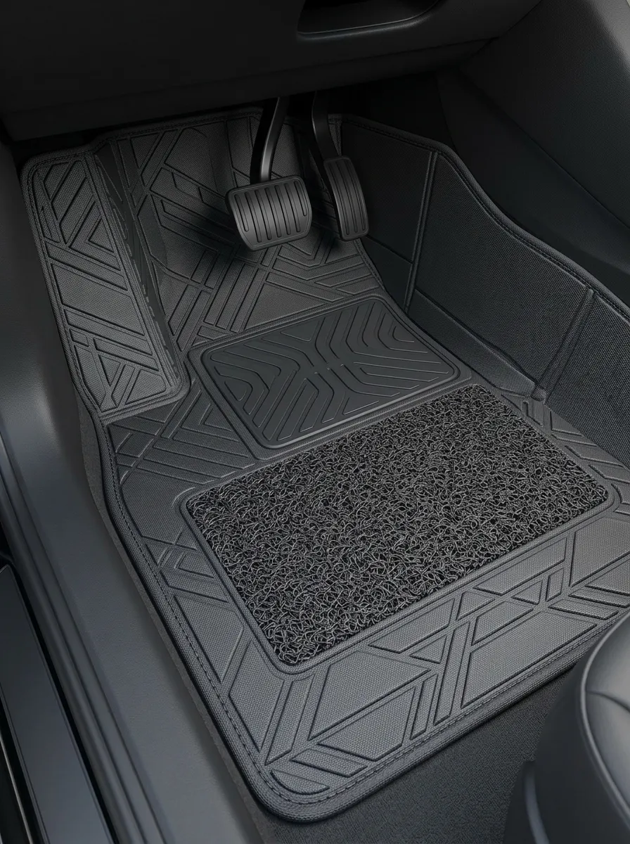 Geometric Pattern Car Floor Mat