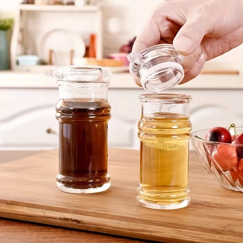 Clear Kitchen Condiment Bottle
