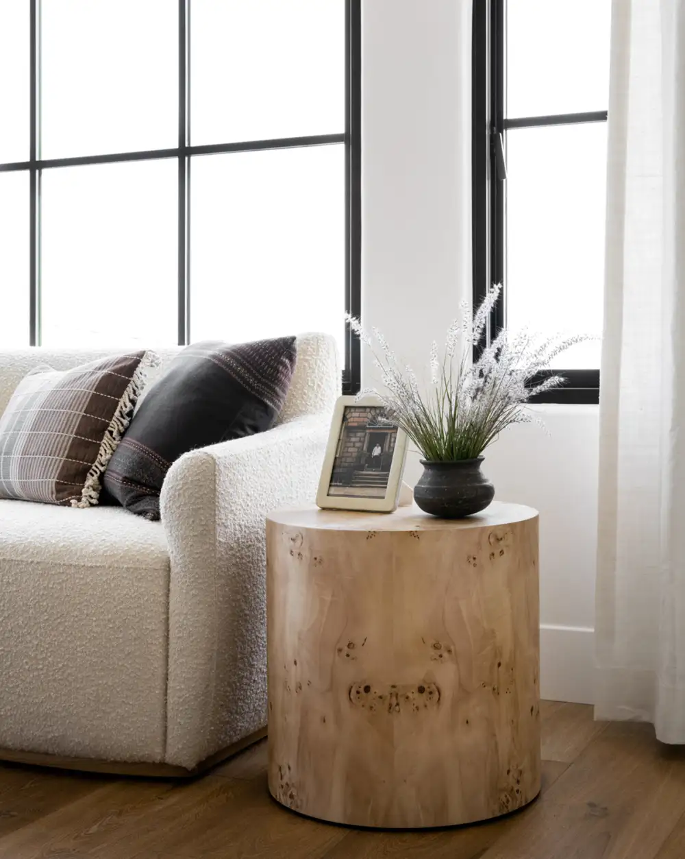 Modern Wood Side Table