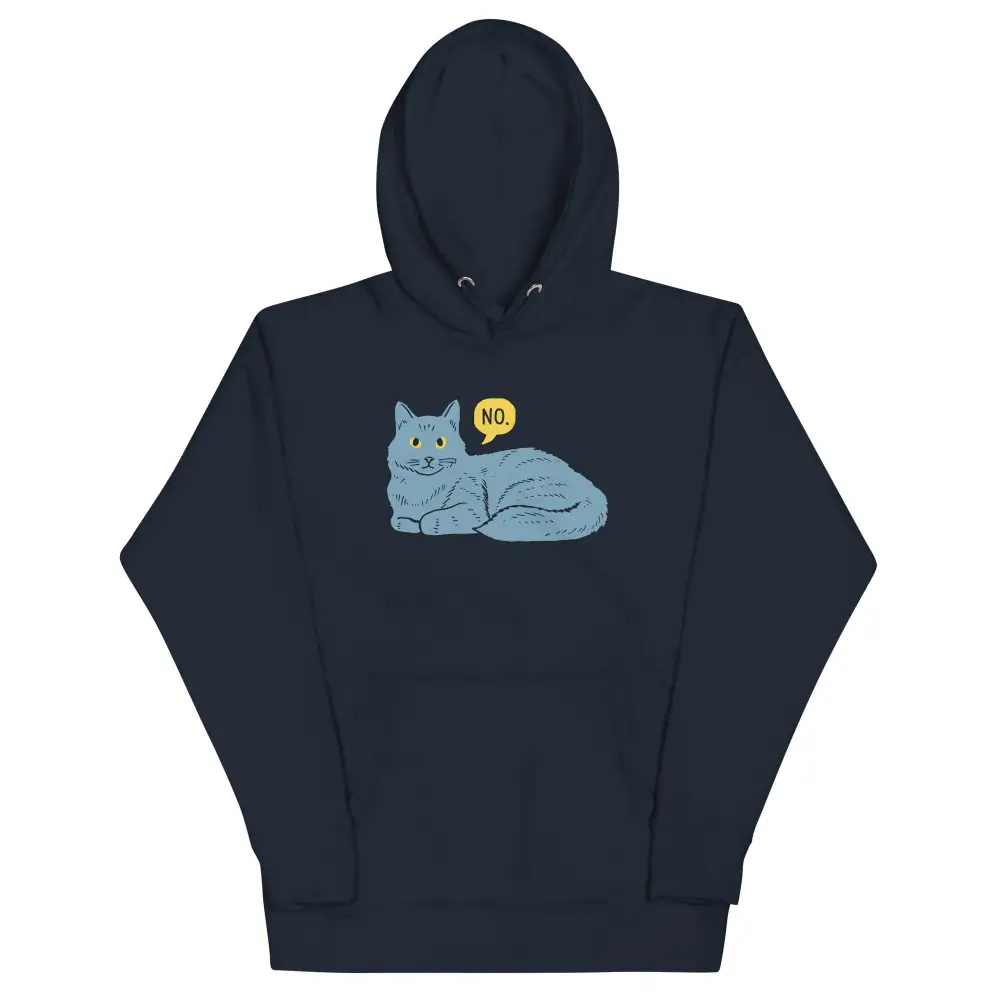 Cat Boundary Graphic Hoodie