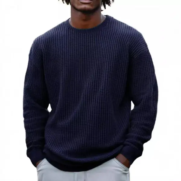 Waffle Crew Sweatshirt