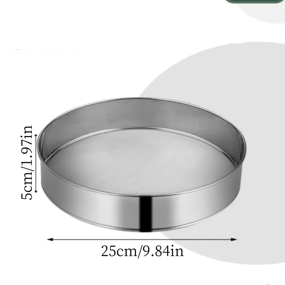 Baking-Specific Stainless Steel Sifting Bowl