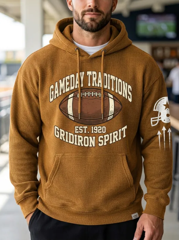 Men's Football Gameday Traditions Gridiron Hoodie