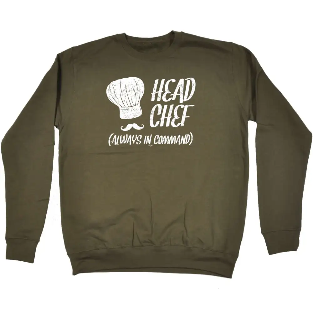 Head Chef Graphic Sweatshirt