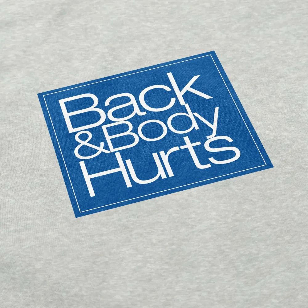 Body Ache Graphic Crewneck