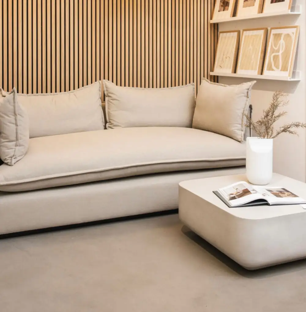 Classic Upholstered Sofa