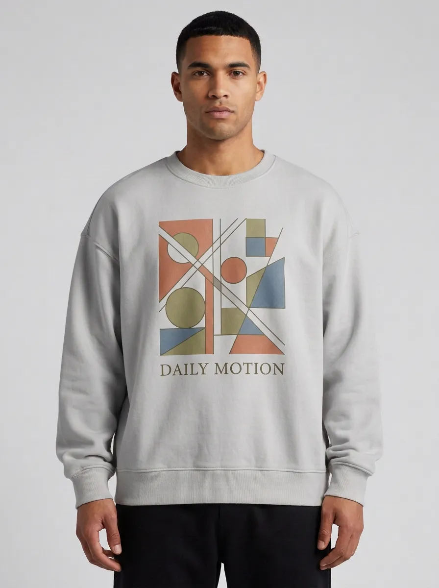 Motion Geometric Abstract Hoodie