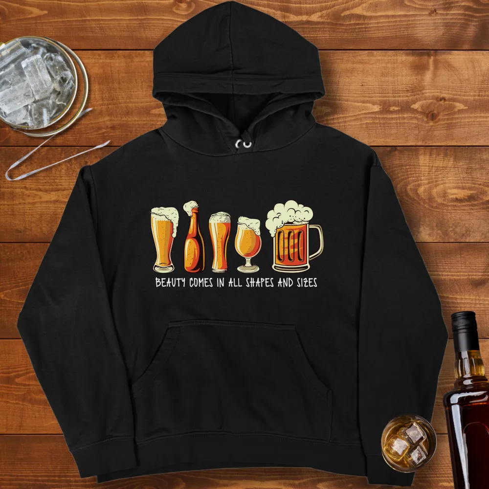 Spirited Beauty Graphic Pullover Hoodie