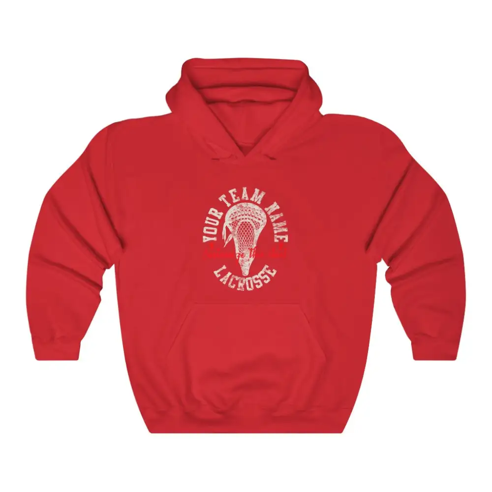 Vintage Lacrosse Stick Head Hoodie