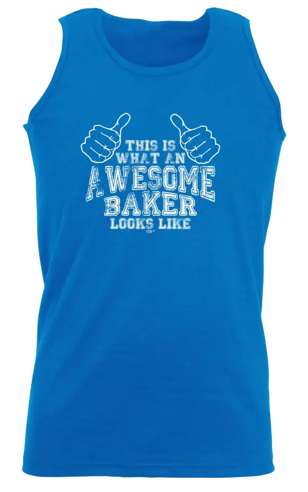 Awesome Baker Graphic Tank Top