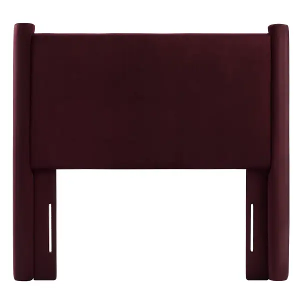 Performance Velvet Headboard Streamlined Interior Profile