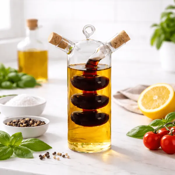 Dual Chamber Vinegar Bottle