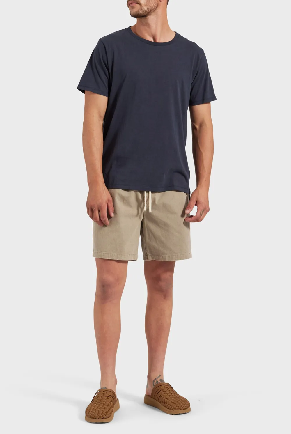 Relaxed Fit Cotton Blend Casual Everyday Shorts