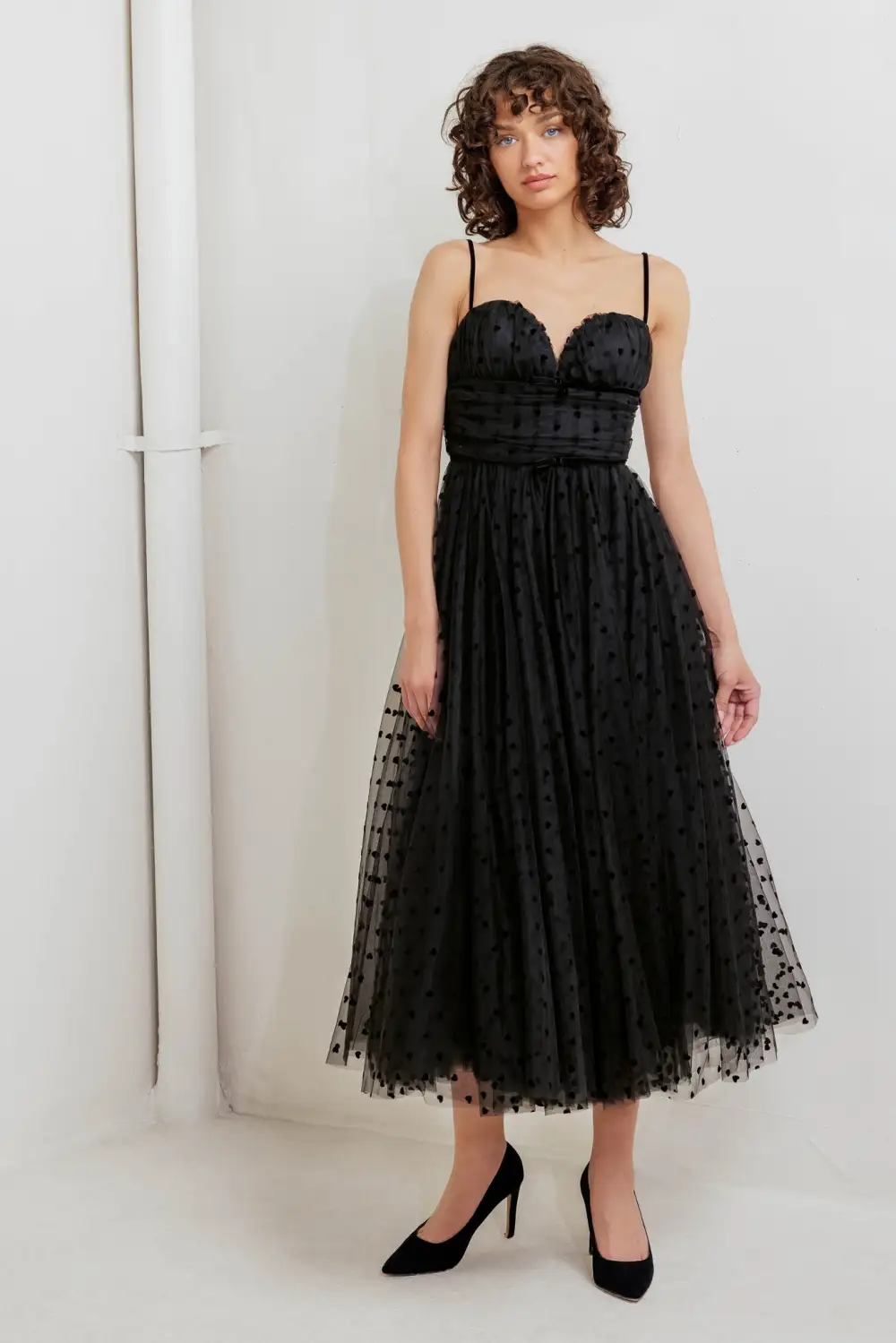 Tulle Midi Dress