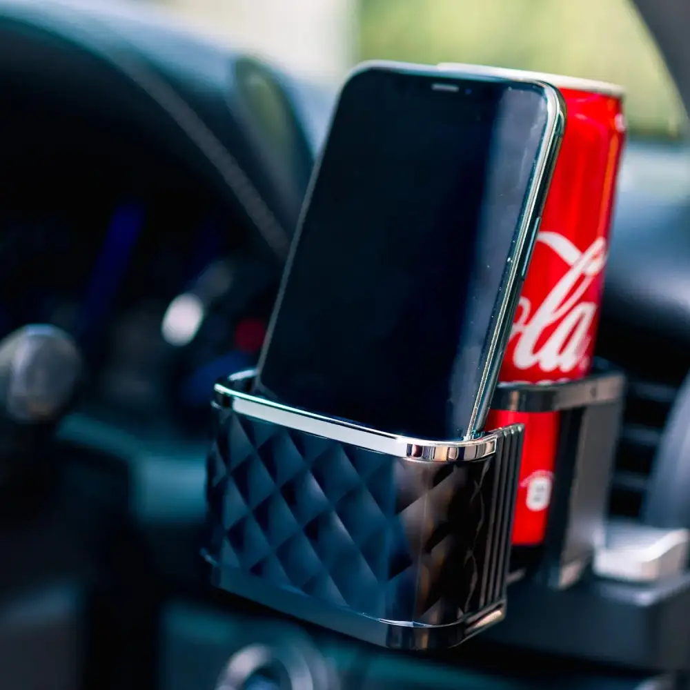 Vent Mounted Phone Cup Holder