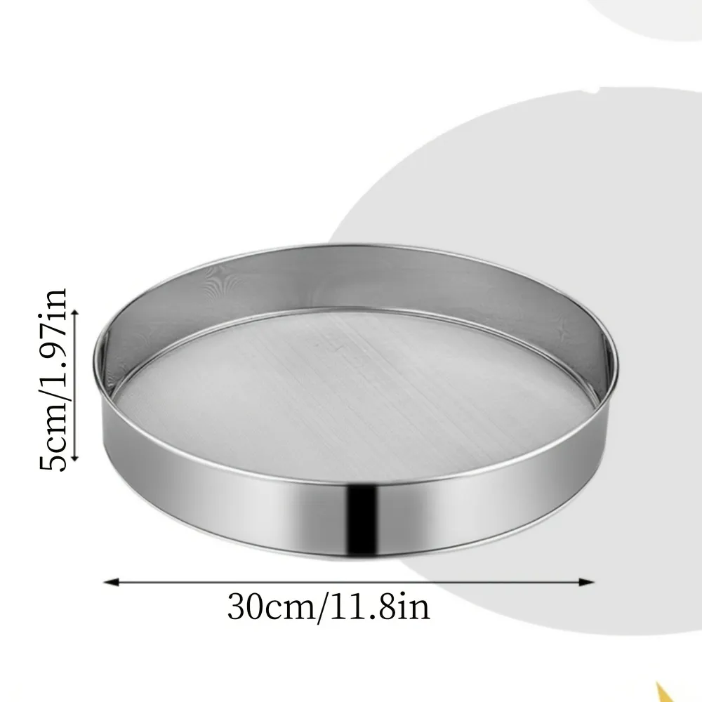 Baking-Specific Stainless Steel Sifting Bowl