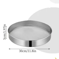 Baking-Specific Stainless Steel Sifting Bowl