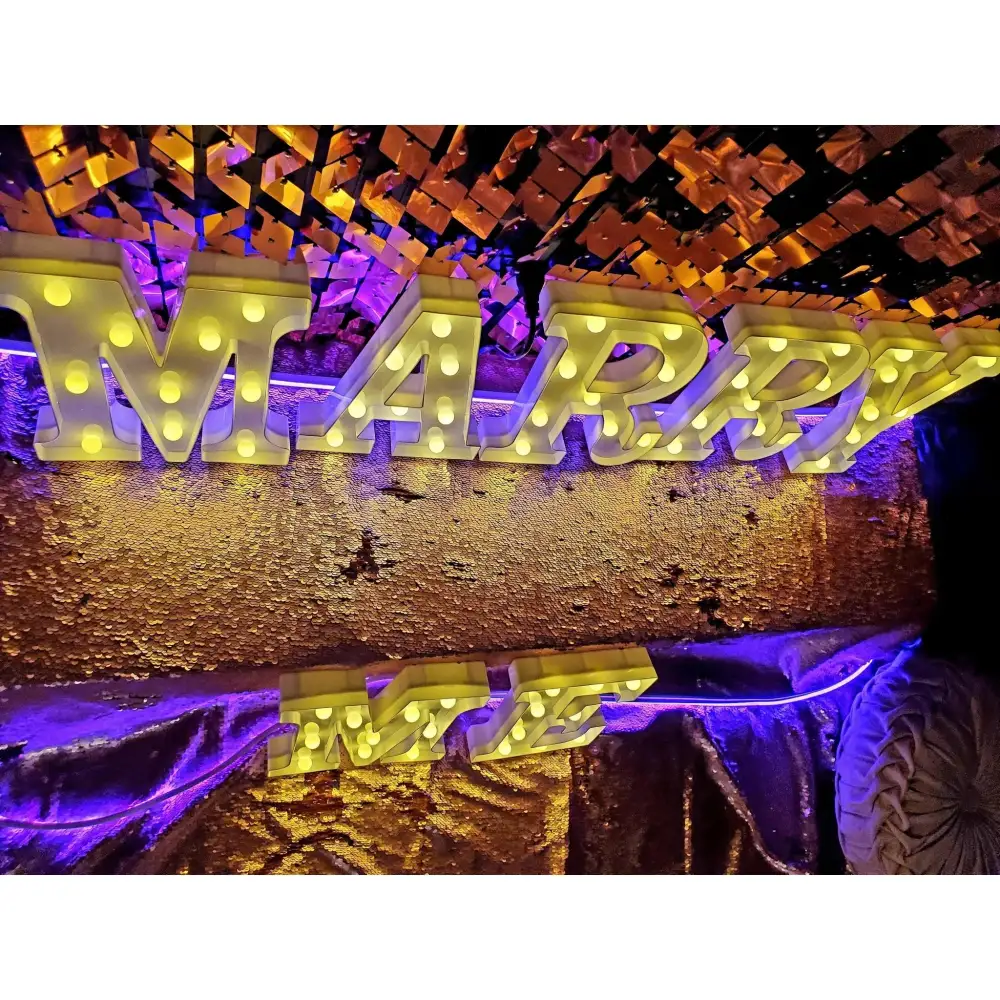 Marquee LED Alphabet Light