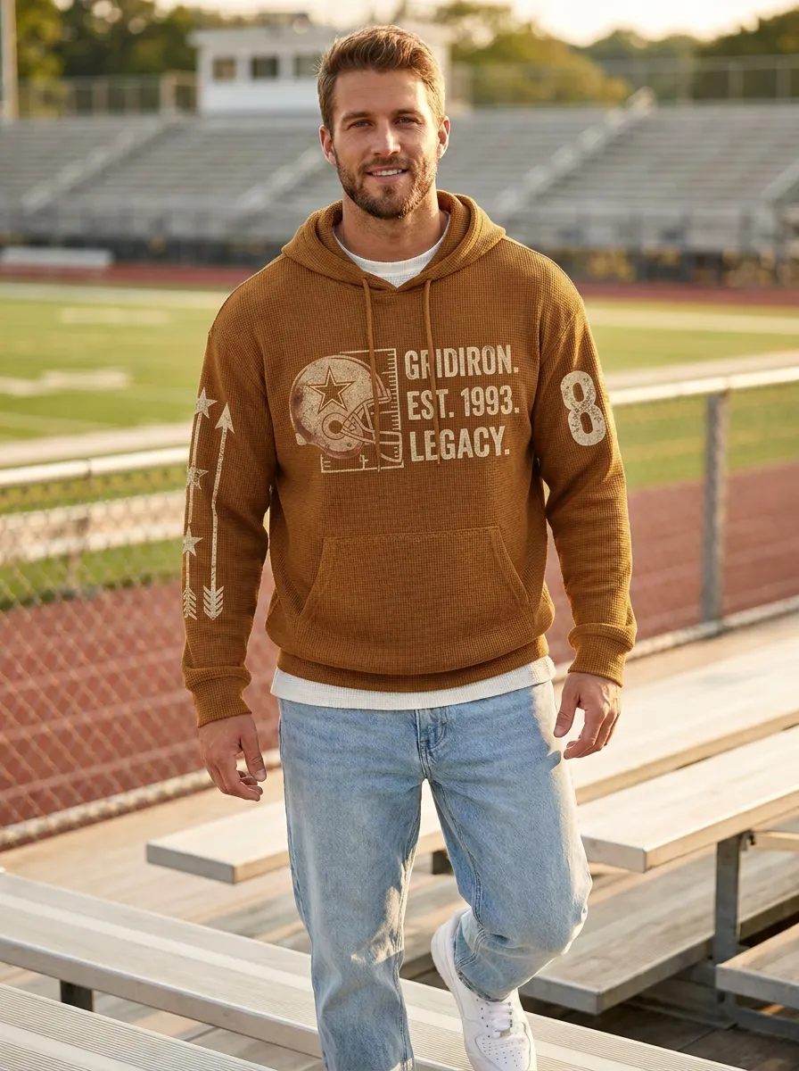 Men's Football Gridiron Legacy Helmet Hoodie