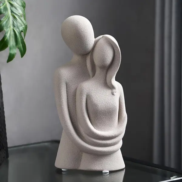 Slender Resin Figure Sculpture