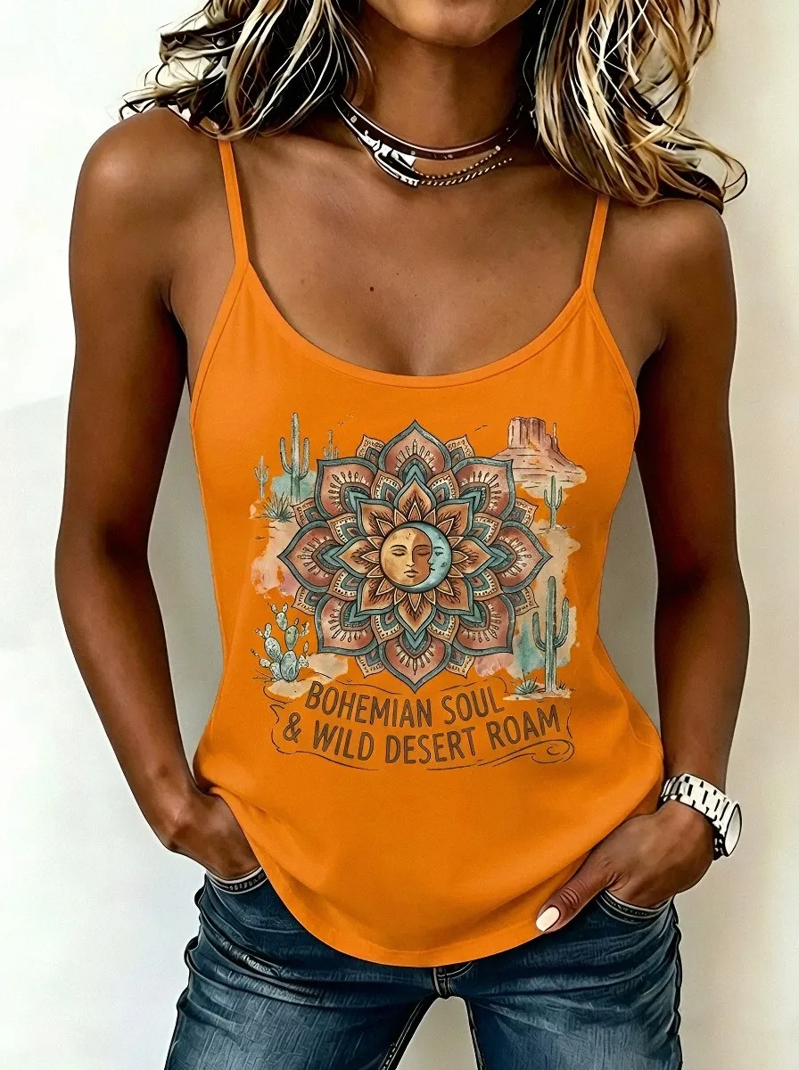 Bohemian Desert Sun Tank Top
