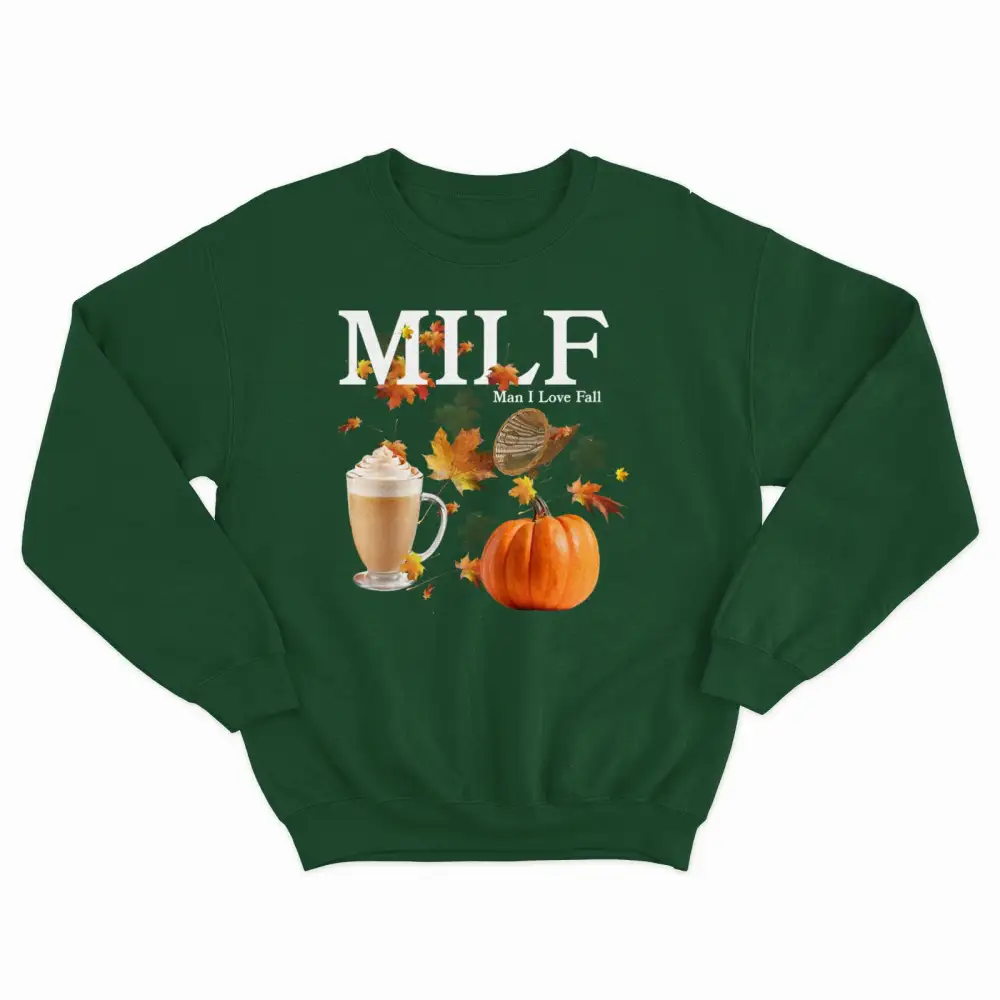 Funny Initials Fleece Crewneck